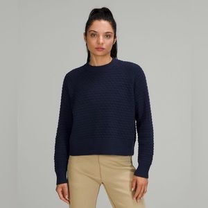 Lululemon Texture Play Crew Sweater